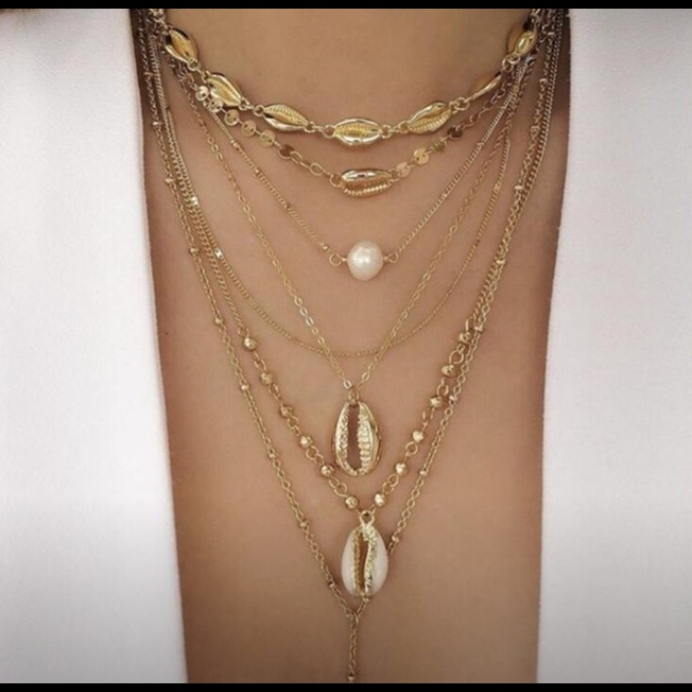 Boho Multi Layered Necklace